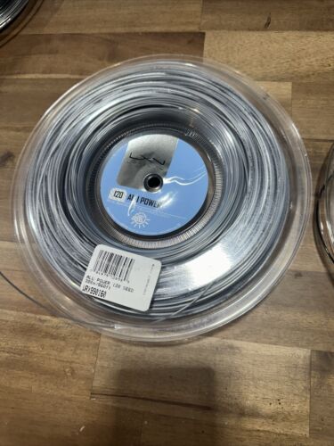 New Reel Alu Power 120 And Free Reel Of Yonex Poly Tour Drive 17g. Super Spin. - Picture 2 of 3
