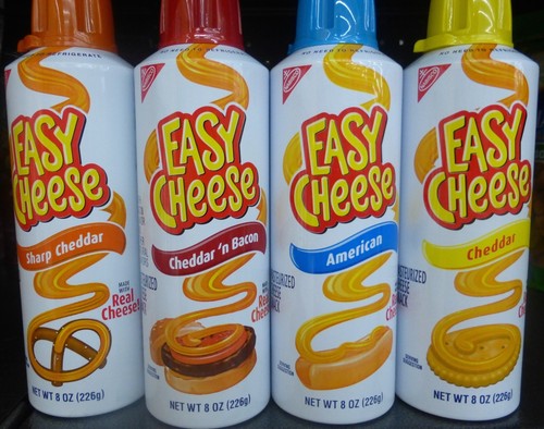 Nabisco Kraft Easy Cheese American, Sharp Cheddar, Cheddar n Speck WÄHLEN SIE EINE FLASCHE - Bild 2 von 6