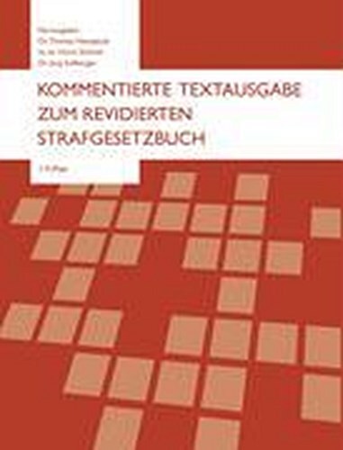 Thumbnail - Kommentierte Textausgabe Zum Revidierten Strafgesetzbuch Thomas