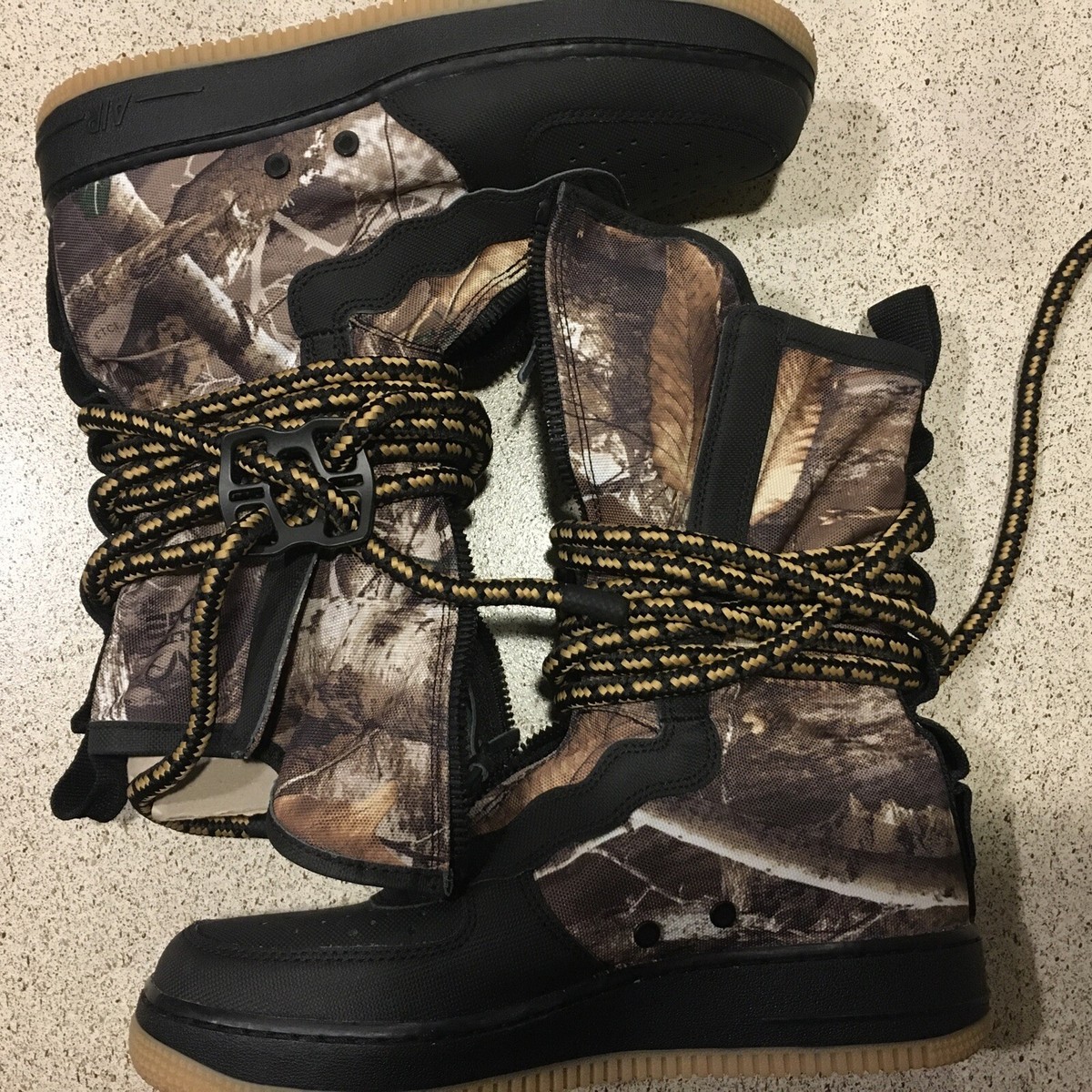 f*n様 NIKE Air Force 1 Realtree Black　30. Size 9 - Nike Air Force 1 High x Realtree Black Camo | eBay