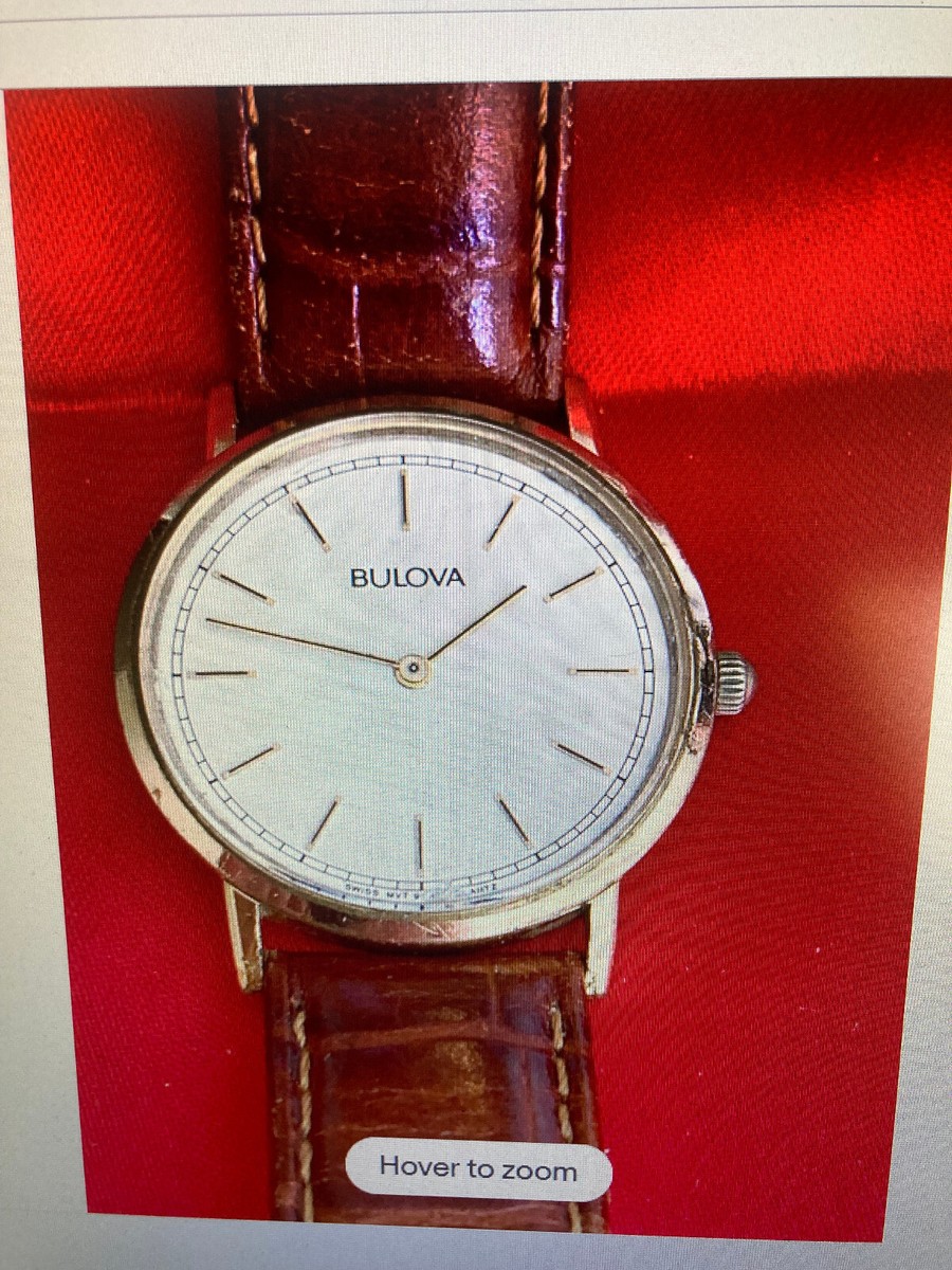 BULOVA ACCUTRON P2 QOARTZ MEN WATCH 1065850 30 MM MADE IN SWISS | eBay