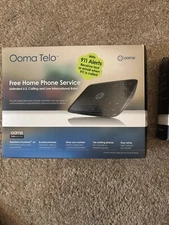 Ooma Telo Free Home Phone Service - Black