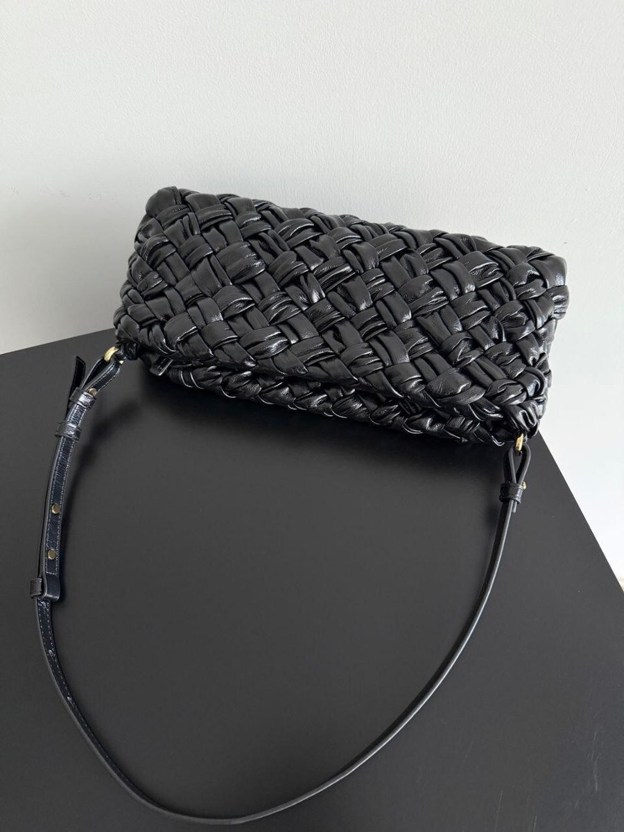 クラッチバッグ BOTTEGA VENETA BLACK LEATHER KALIMERO CHA-CHA CLUTCH BOTTEGA VENETA Kalimero Cha-Cha Black Intreccio Clutch | eBay