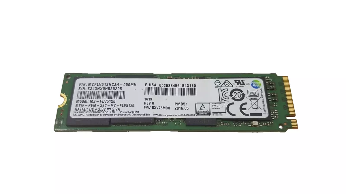 Pm951 nvme best sale