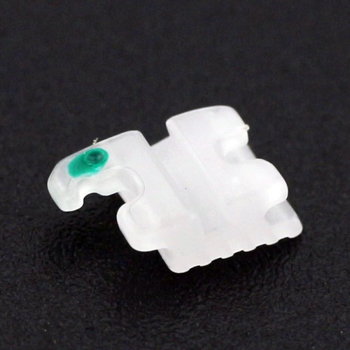 Elegan Dental Orthodontic Ceramic Brackets Clear Aesthetic Braces MBT 022 345 - Picture 19 of 22