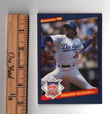 1986 Donruss Jumbo 3.5