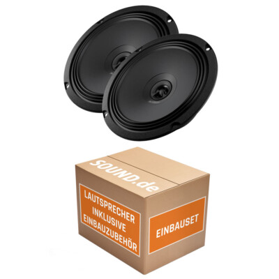 Audison Lautsprecher für Citroen Jumpy 16cm 2-Wege Koax Boxen Front Tür KFZ Set