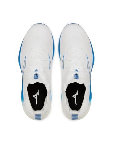 Mizuno Wave Neo Wind J1GC227801 Sneaker Men's White Blue Running Shoes DWA670 - Picture 4 of 45