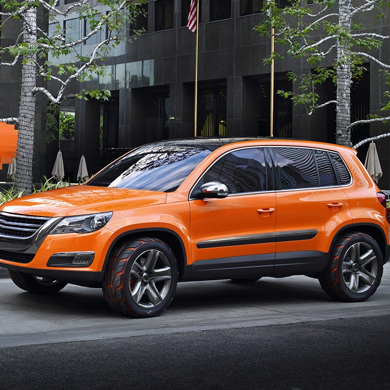 For VW Tiguan MK1 2008-2016 5 Door SUV Wind Deflectors 4pcs Tinted UK - Image 4 of 4