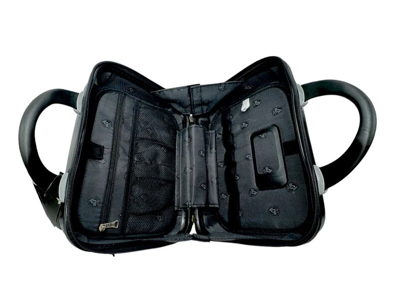 HEYS 12" Milano Negro Estuche Rígido Bolsa de Mano/Equipaje/Cartera Nuevo con Etiquetas Foto 4 de 4