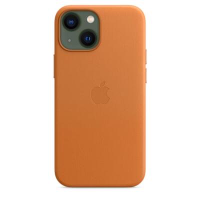 iPhone13mini レザーケース ゴールデンブラウン Apple アップル 純正 iPhone 13 mini レザーケース・ゴールデン