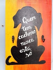 decorative handpainted wooden plaques pet lover of the dogs