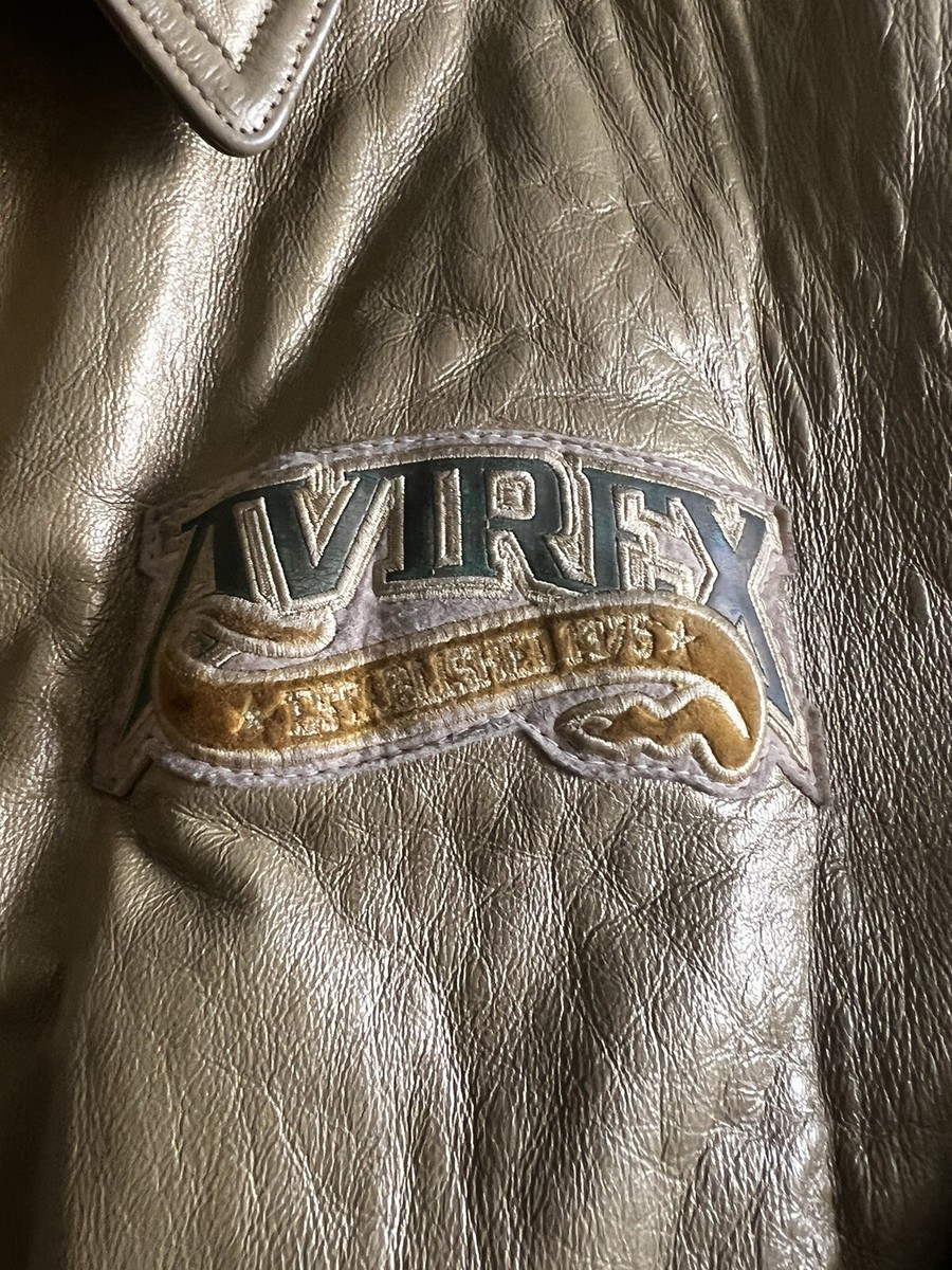 AVIREX ジャケット 90s AVIREX TYPE G-1 leather jacket Men's M size Used item | eBay