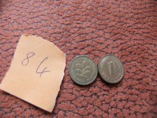 1 BRD WEST PFENNIG GL&Uuml;CKSPFENNIG GEBURTSTAG 1984
