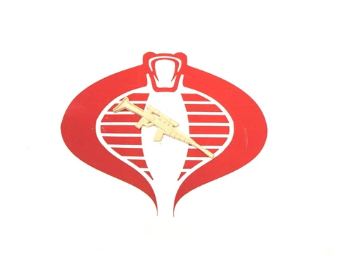 GI Joe Weapon Cobra Baroness Gun Battle Gear 1984 Original Figure Accessory