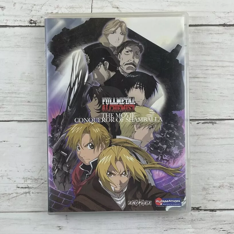 FullMetal Alchemist The Movie Conqueror Of Shamballa DVD Anime