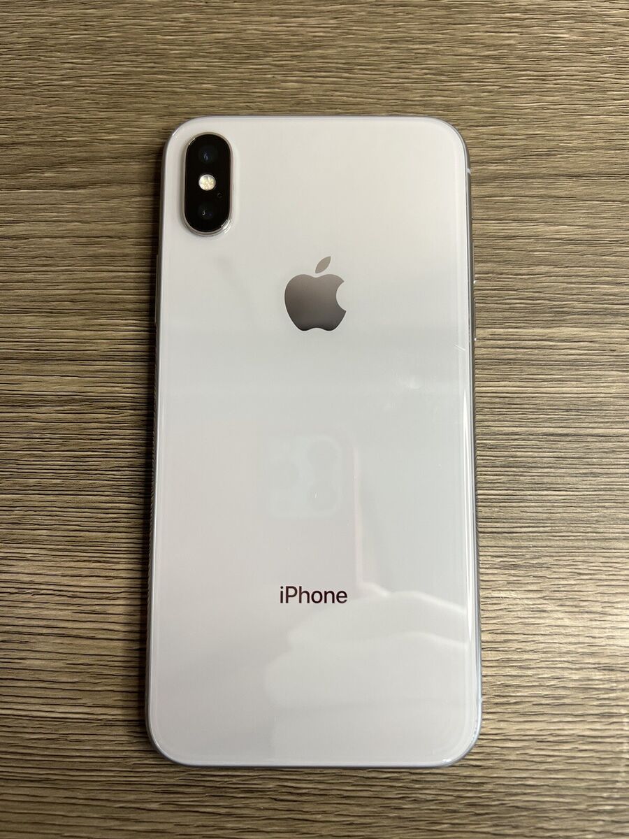 Apple iPhone X - 64GB - Silver (Factory Unlocked) No Touch zone