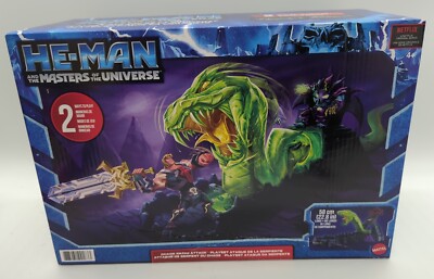New in Box He-Man Masters of the Universe Snake Attack Fortress Throne Playset