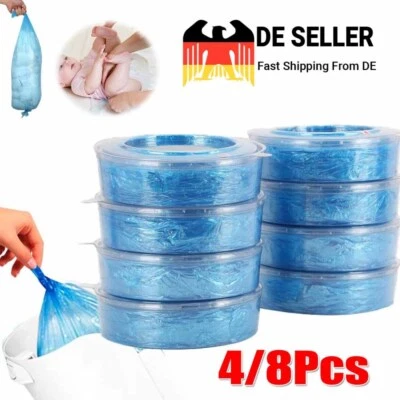 MARKENLOS 4/8 Stück Nachfüllkassette Für Litter Locker II Cat Litter Disposal System NEU