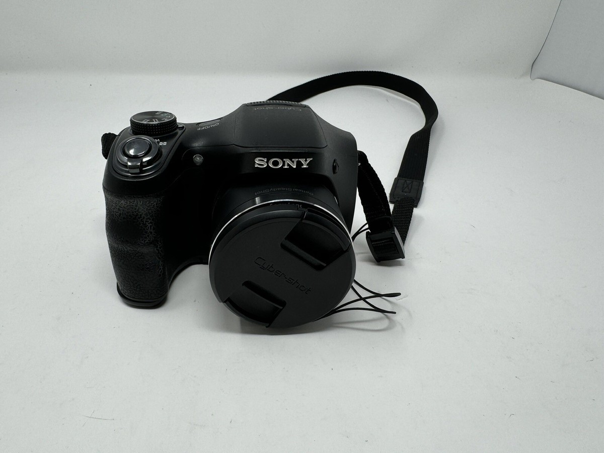 Sony CyberShot DSC-H100 16.1MP 21x Zoom Digital Camera Black