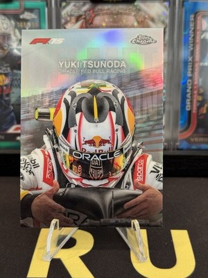 2025 Topps Chrome F1 F1 Yuki Tsunoda Helmet Collection #HC-3