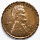 1935-S Lincoln Wheat Penny Uncirculated BU