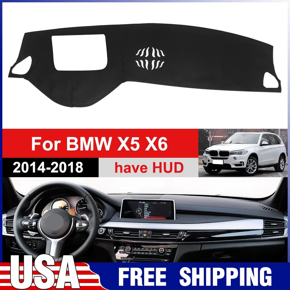 For BMW X5 2014-2018 Leather Dash Mat Dashboard Cover Dashmat Interior Pad NEW