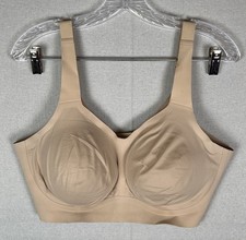 Evelyn Bobbie The Beyond Bra Womens Size XL Beige Nude Tan Wireless EB Core