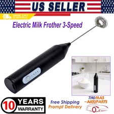 Electric Milk Frother Drink Foamer Whisk Mixer Stirrer Coffee Eggbeater Kitchen