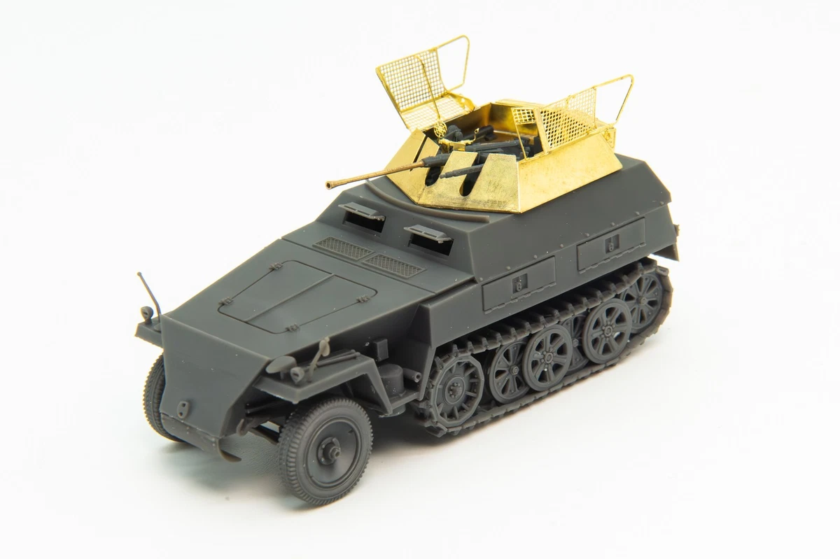 Maquette Militaire ESCI 1/72 - Véhicule Allemand Sd.Kfz 250/3 (Lot De 2 Boîtes Ouvertes) - Neuf