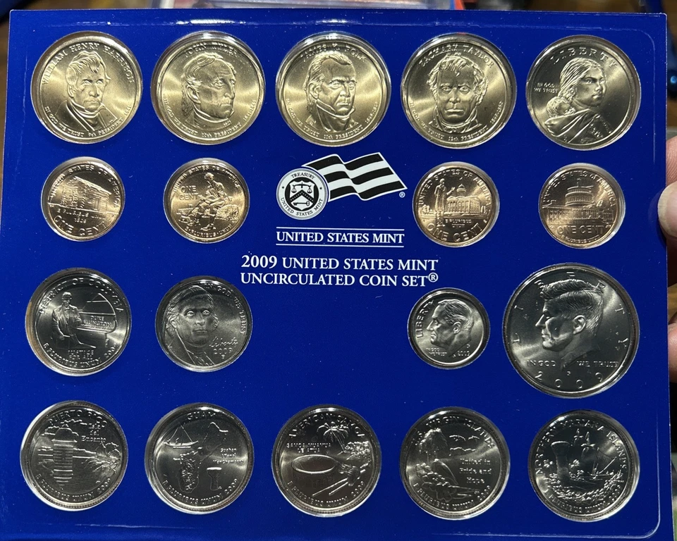 Juego de monedas sin circular 2009-P Estados Unidos Mint - 18 monedas - OGP - CERTIFICADO DE AUTENTICIDAD Foto 3 de 3