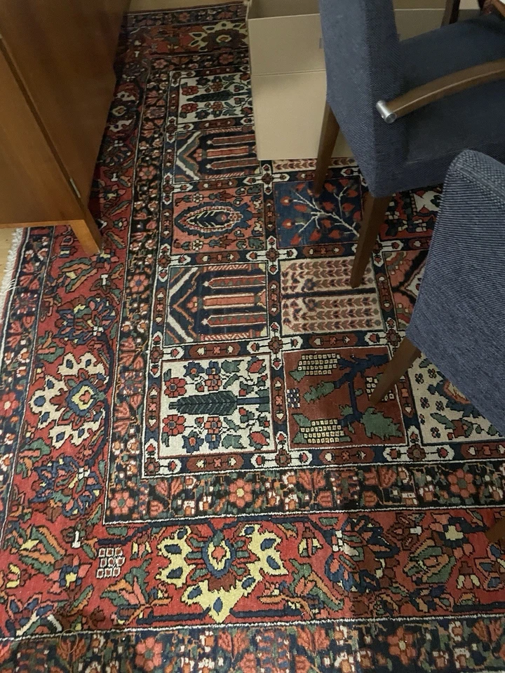 Antik Wunderschöne handgeknüpfter Perserteppich ? 323x262cm - Bild 4 von 4