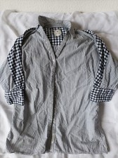 Ganesh, Hemd, Größe: L, Grau, Leinen, Herren