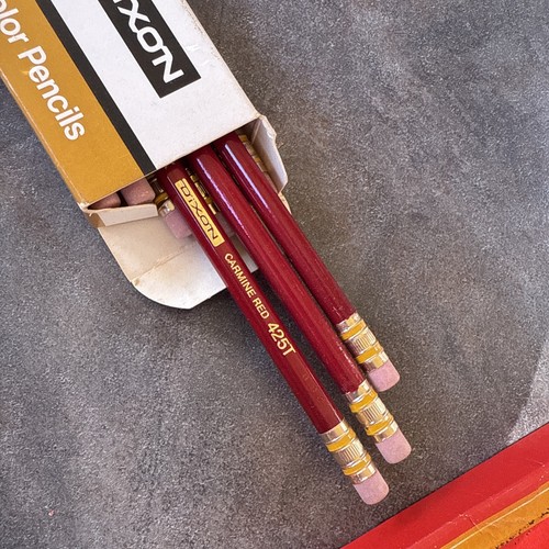 Pencils Lot Berol Ben Franklin 500 Blaisdell Mirado 172-2 No.2 Dixon Red 425-T ! - Picture 4 of 4