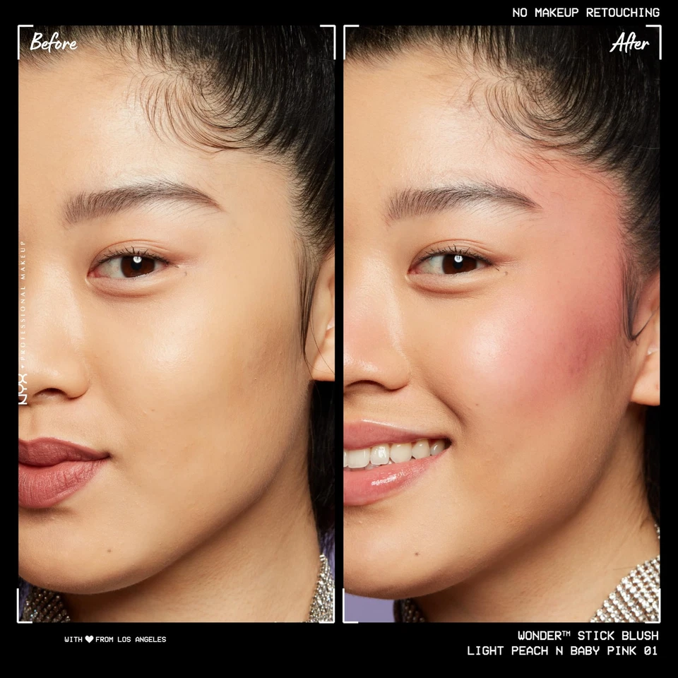 NYX Wonder Stick Blush - Light Peach and Baby Pink - Image 4 of 4