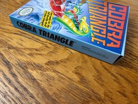 Sello ovalado Cobra Triangle completo en caja juego nintendo nes f&aacute;brica nr-COMO NUEVO