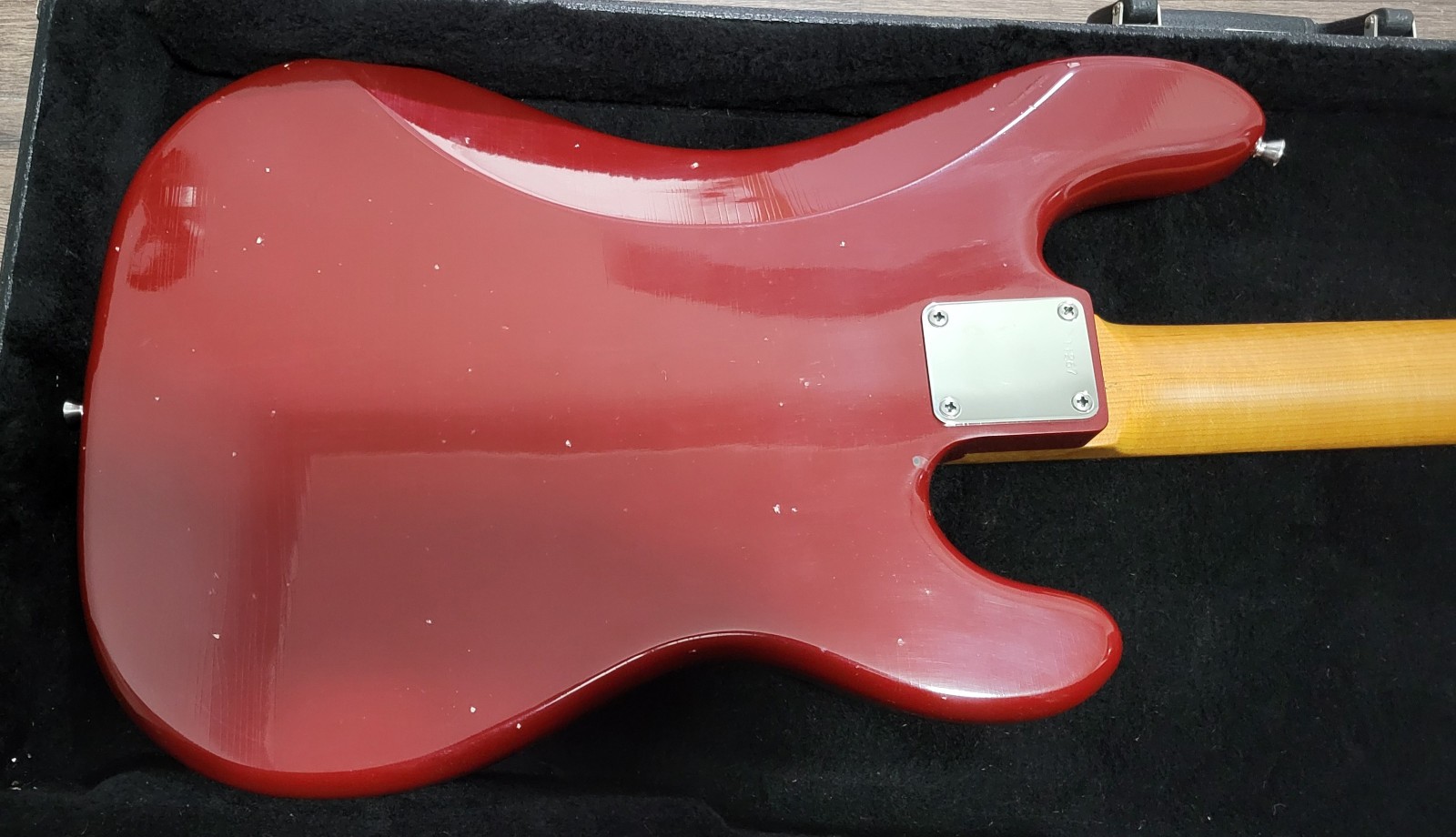 Lefty Left Handed P Bass Musikraft / MJT Dakota Red | eBay