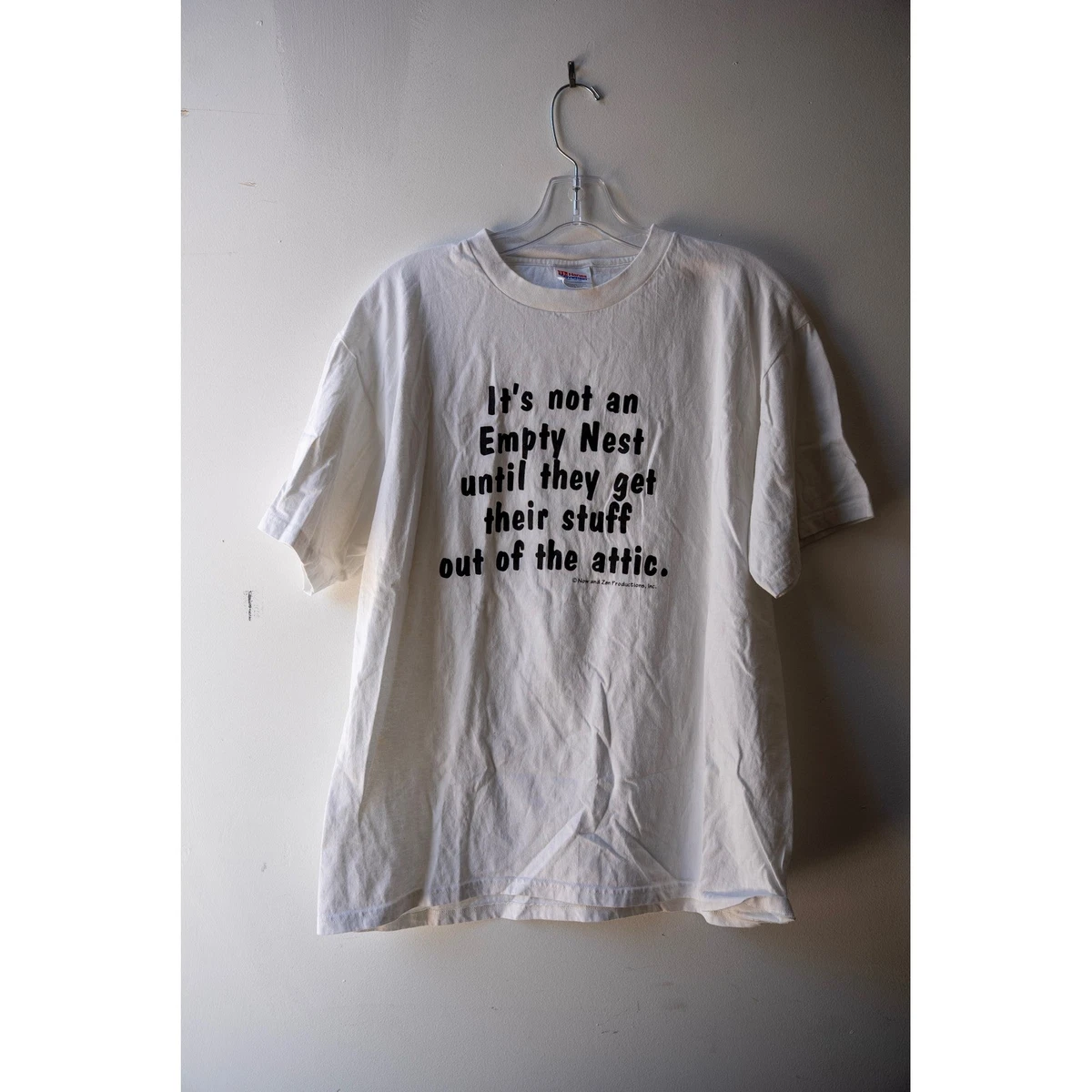 Hanes White Vintage T-Shirts for Men for sale | eBay