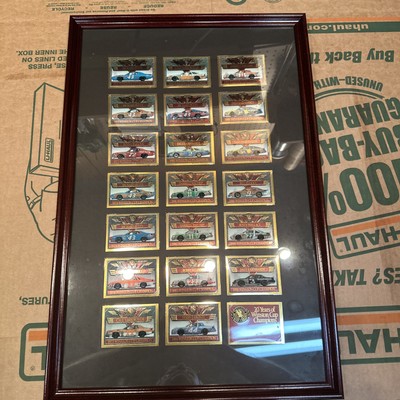 NASCAR 20 Years  Winston Cup Champions  professional, Cherry Framed