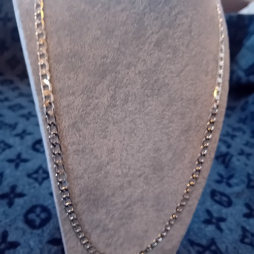 InLove Italian Solid 925 Sterling Silver Heavy Curb Chain Necklace - Men, Women, Boys