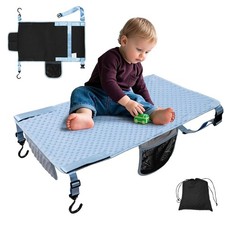Toddler Airplane Bed, Soft Airplane Seat Extender for Kids, Baby Flight Porta...