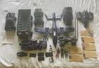 HUGE LOT OF VINTAGE GI JOE ACCESSORIES PARTS PCS HASBRO WEAPONS VEHICLES