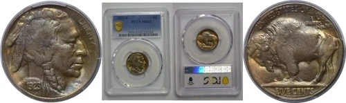 1923-S Buffalo Nickel   PCGS MS-63