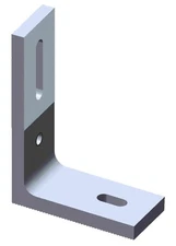 Magerack L Bracket Foot for Solar Panel PV Module Mounting Racking Installation 
