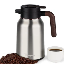 Coffee Carafe 35oz/1.0L - 24Hours Coffee Thermal- Insulated 304 Stainless Ste...
