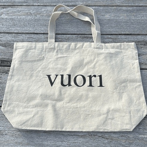Vuori Canvas Tote Bag market tote eco NWOT