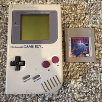 Nintendo Game Boy DMG-01 Gray Console w/ Tetris Tested Working OEM Authentic!