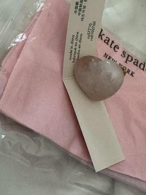Kate Spade New York Pink Open Heart Ring Size 5