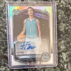 Topps 2025-26 Bowman Chrome Basketball Ace Flagg CPA-AF Refractor Auto /499
