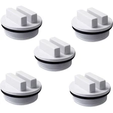 SP1022C Swimming Pool Threaded Kit Filter Drain Plug for Hayward Pentair Pool 5X
